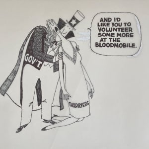 #GOVT Vampire Sucks more Blood from Taxpayer by Steve Kelley 