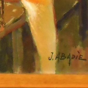"Brocante a Narbonne"by Jean Abadie by Jean Abadie 