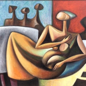 "Homage to Moore and Chadwick" #C58 (Composition)  by Antonio Diego Voci by Antonio Diego Voci 