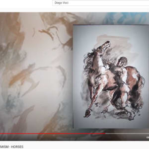 "Man with Horse" CD20 by Antonio Diego Voci  Image: HORSES - DYNAMISM Video by Stephen Max 2021
