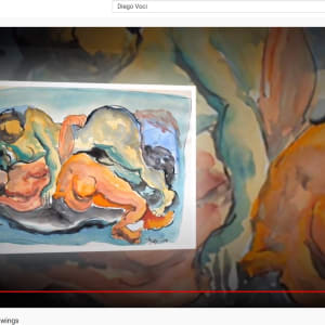 "Embracing" CD22 by Antonio Diego Voci  Image: DIEGO DRAWINGS Video by Stephen Max on YouTube 2016