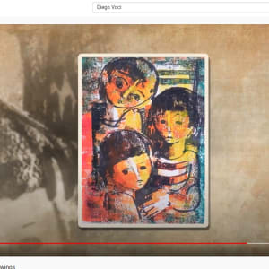 "Three Children" CD28 by Antonio Diego Voci  Image: DIEGO_DRAWINGS Video by Stephen Max 2016