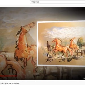 "Horses in Pastel" CD40 by Antonio Diego Voci  Image: #HORSES in DIEGO TM MASTERPIECES VIDEO 2019