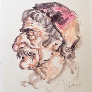 "Old Man with Hooked Nose" CD42 by Antonio Diego Voci 