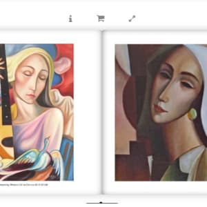 "Dreaming Woman" by Antonio Diego Voci #C1 by Antonio Diego Voci  Image: Artist of a Thousand Faces by Stephen Max