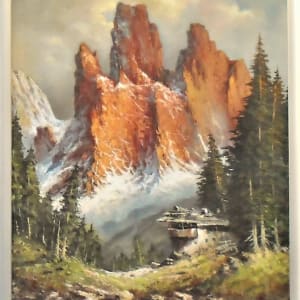 "Reddish Mountains" by Paul Franke by P Franke