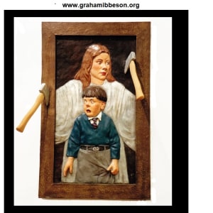"Mother Scolding Son" by Graham Ibbeson by Graham Ibbeson 