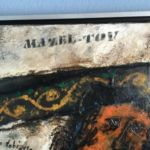 "Mazel Tov" 1966 by Theo Tobiasse  Image: Title of artwork
