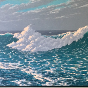 "Ocean Waves" by J.K Dinesen by J.K. Dinesen