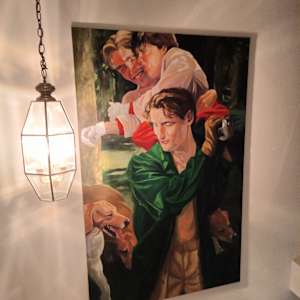 "Men Carrying Youth" by Martin Luera, Mary-Ann Luera  Image: "Men Carrying Youth" in currrent Condo 2025