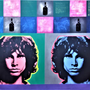 "Portrait of a Poet" Jim #Morrison by b.b. la femme (Suzanne King) by B.B La Femme (Suzanne King)