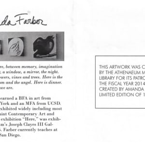 BLACK HORSE 109 of 125 by Amanda Farber  Image: More About Amanda and the Patron Gifts