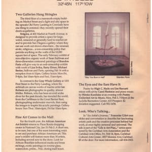 Homage to Pat #STEIR by Brandon Paris  Image: San Diego Arts Monthly 1992