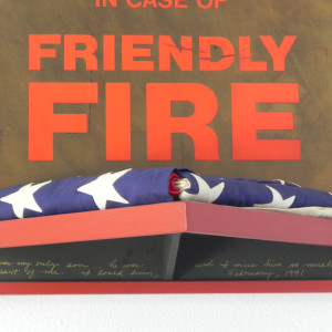 "Friendly Fire" with American Flag by Mario Uribe by Mario Uribe 