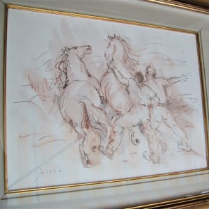 "Wilde Pferde" by Antonio Diego Voci 