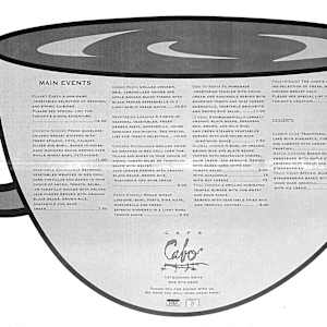 Cafe Cabo Menu by Diana Atwood McCutcheon 