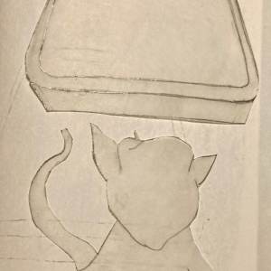 Van Gogh Kitty by Diana Atwood McCutcheon 