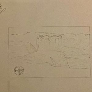 Caisteal Uisdean, Isle of Skye by Diana Atwood McCutcheon 