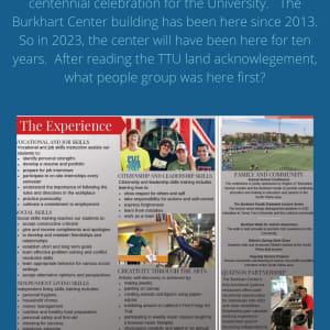 Autism Awareness Project Collaboration with the TTU Burkhart Center for Autism Education and Research by Diana Atwood McCutcheon  Image: 5aa