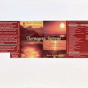 Nature's Renewal Thermogenic Supreme by Diana Atwood McCutcheon 