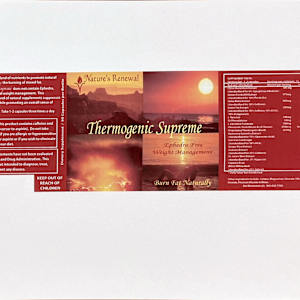 Nature's Renewal Thermogenic Supreme by Diana Atwood McCutcheon 