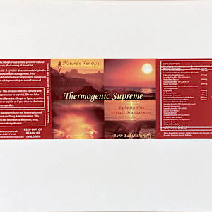 Nature's Renewal Thermogenic Supreme by Diana Atwood McCutcheon 