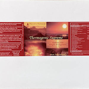 Nature's Renewal Thermogenic Supreme by Diana Atwood McCutcheon 