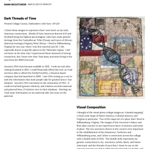 Dark Threads of Time Alternative Ethnography by Diana Atwood McCutcheon 