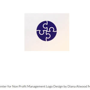 Dallas Center for Non Profit Management Logo Design by Diana Atwood McCutcheon 