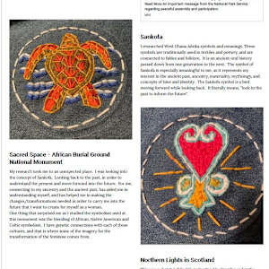 Transformation of the Feminine Embroidery/Crewel Fabric Hanging by Diana Atwood McCutcheon 