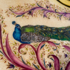 Peacock Splendor III by Victoria Lansford 