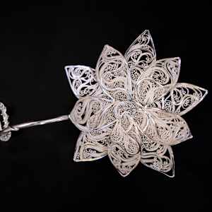 Dahling, lotus have some tea... by Victoria Lansford  Image: Detail of tea strainer
