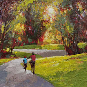 Sunset in the Park by Tatjana Mirkov-Popovicki, Image 2.
