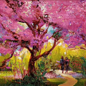 Flowering Tree by Tatjana Mirkov-Popovicki