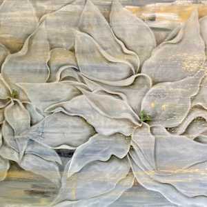Golden Rose Lilies by Ansley Pye