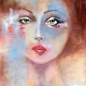 Painted Face by Ansley Pye, Image 1.