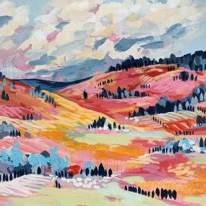 Patchwork Landscape by Clair Bremner