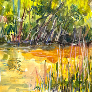 By the Creek by Clair Bremner