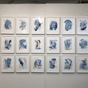 Monterosso Series, (18 pieces) by Margot Dermody