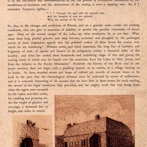 Niagara River from Lake to Lake, Volume 2 by Amos W. Sangster  Image: Ruins of Old Fort Porter—North and South Side, 1886