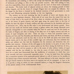 Niagara River from Lake to Lake, Volume 2 by Amos W. Sangster  Image: River Road, below International Bridge—Canada, 1886