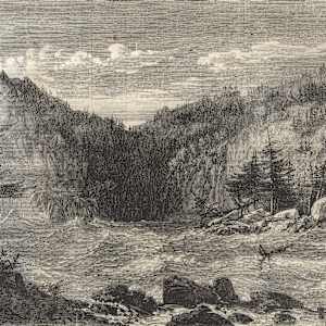 The Niagara above the Falls by George Henry Andrews