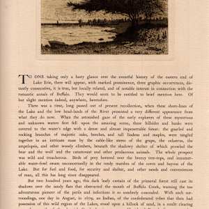 Niagara River and Falls from Lake Erie to Lake Ontario, Volume 1 by Amos W. Sangster  Image: A Quiet Spot-Above Village of Fort Erie, 1886