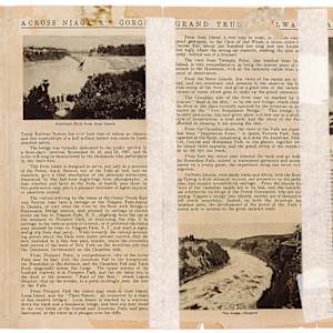 The Niagara Belt Line  Around the Falls and through the Famous Gorge by Unknown Artist, Image 2.