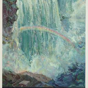 Niagara Falls/ Where the Great Lakes Leap to the Sea/ Travel by Train by Frederic C. Madan, Image 1.
