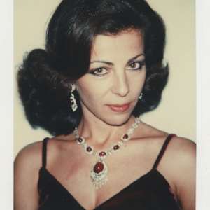 Portrait of Princess Farah Ashraf Pahlavi by Andy Warhol 