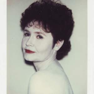Unidentified Woman (Curly Bangs) by Andy Warhol 