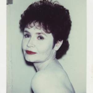 Unidentified Woman (Curly Bangs) by Andy Warhol 