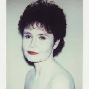 Unidentified Woman (Curly Bangs) by Andy Warhol 