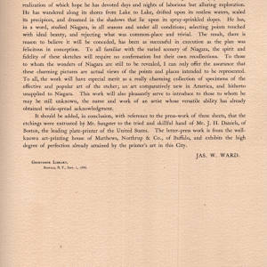 Niagara River and Falls from Lake Erie to Lake Ontario, Volume 1 by Amos W. Sangster  Image: Introductory continued